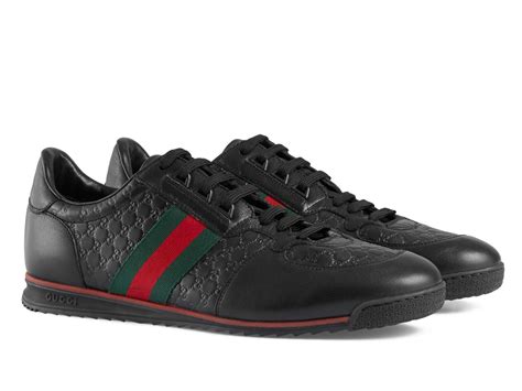 scarpe gucci pelle e tela lacci|Gucci Scarpe da Uomo .